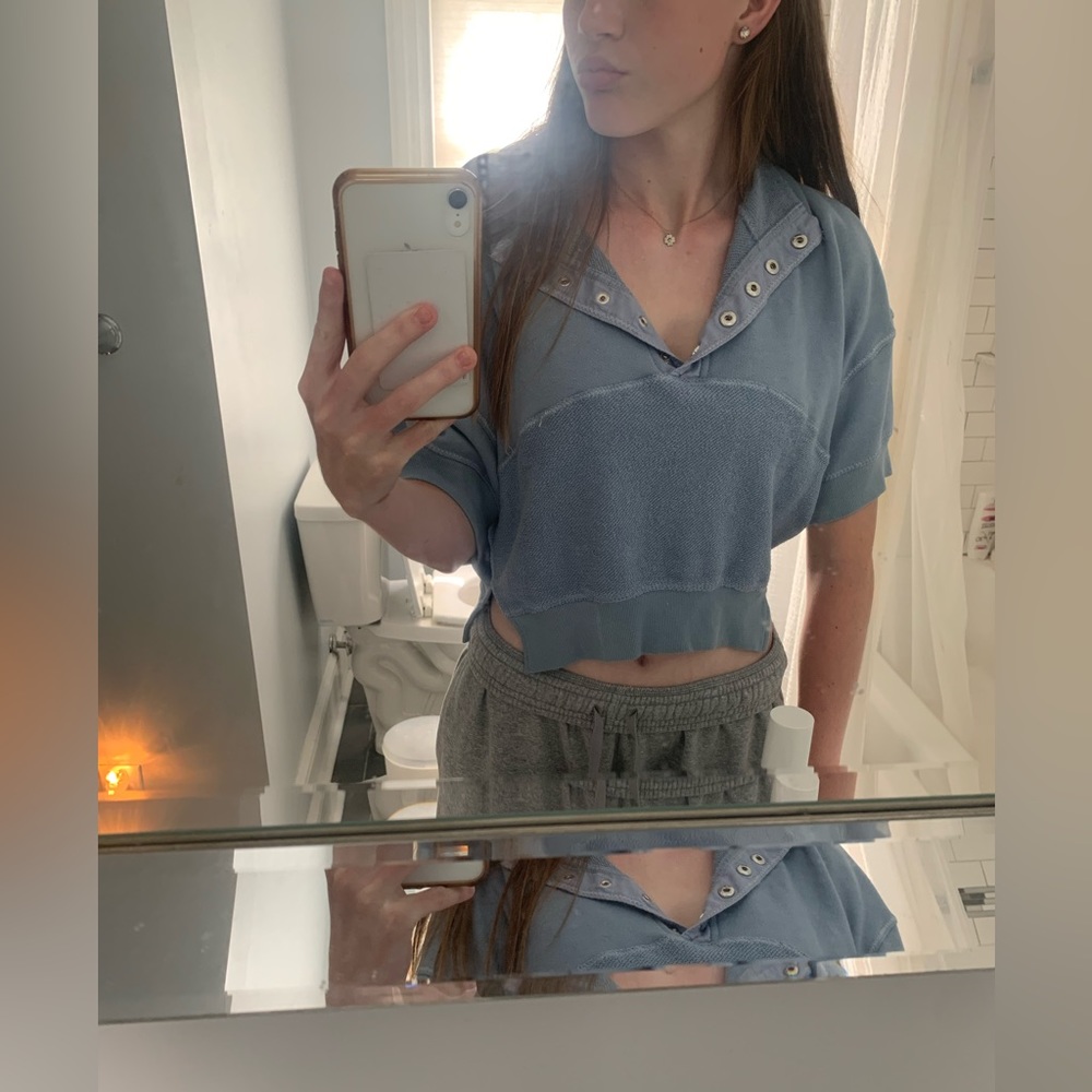 Urban outfitters blue sweater top